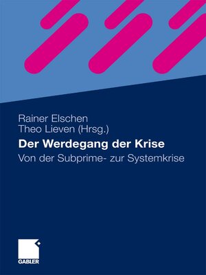 cover image of Der Werdegang der Krise